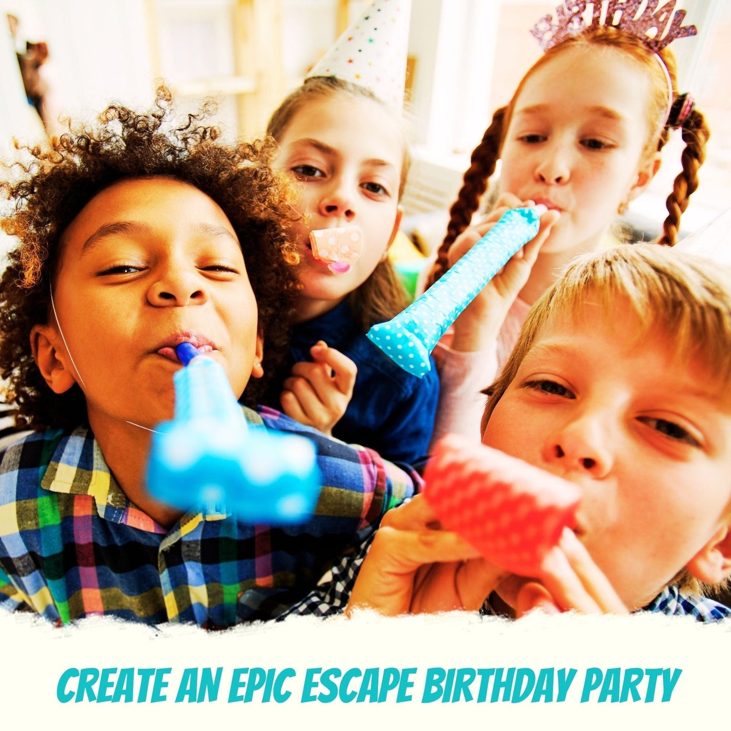 Escape Room for Kids at home : Birthday Xtra Fun - kids at birthday party