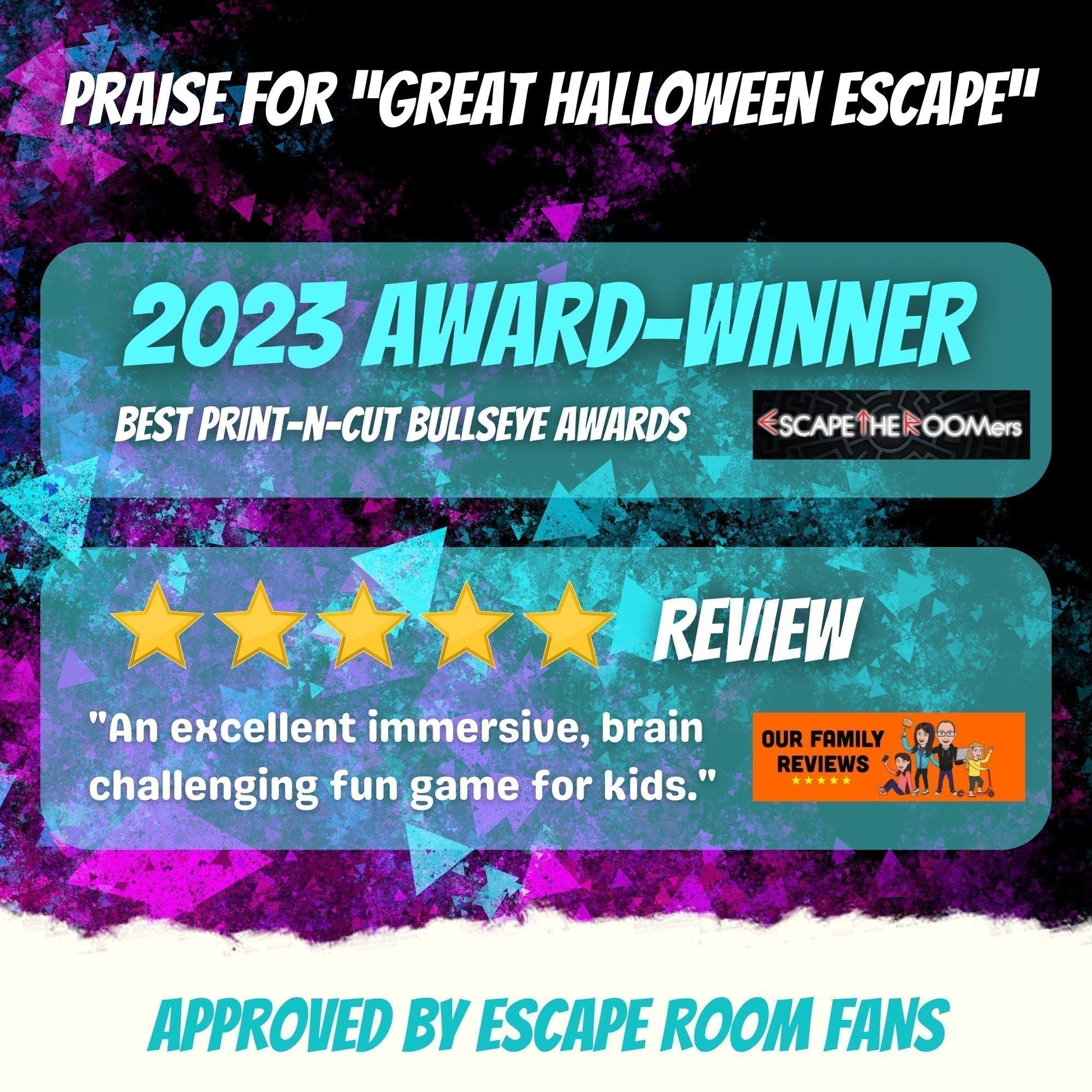Escape Room for Kids at home : Great Halloween Escape Halloween children party game - review