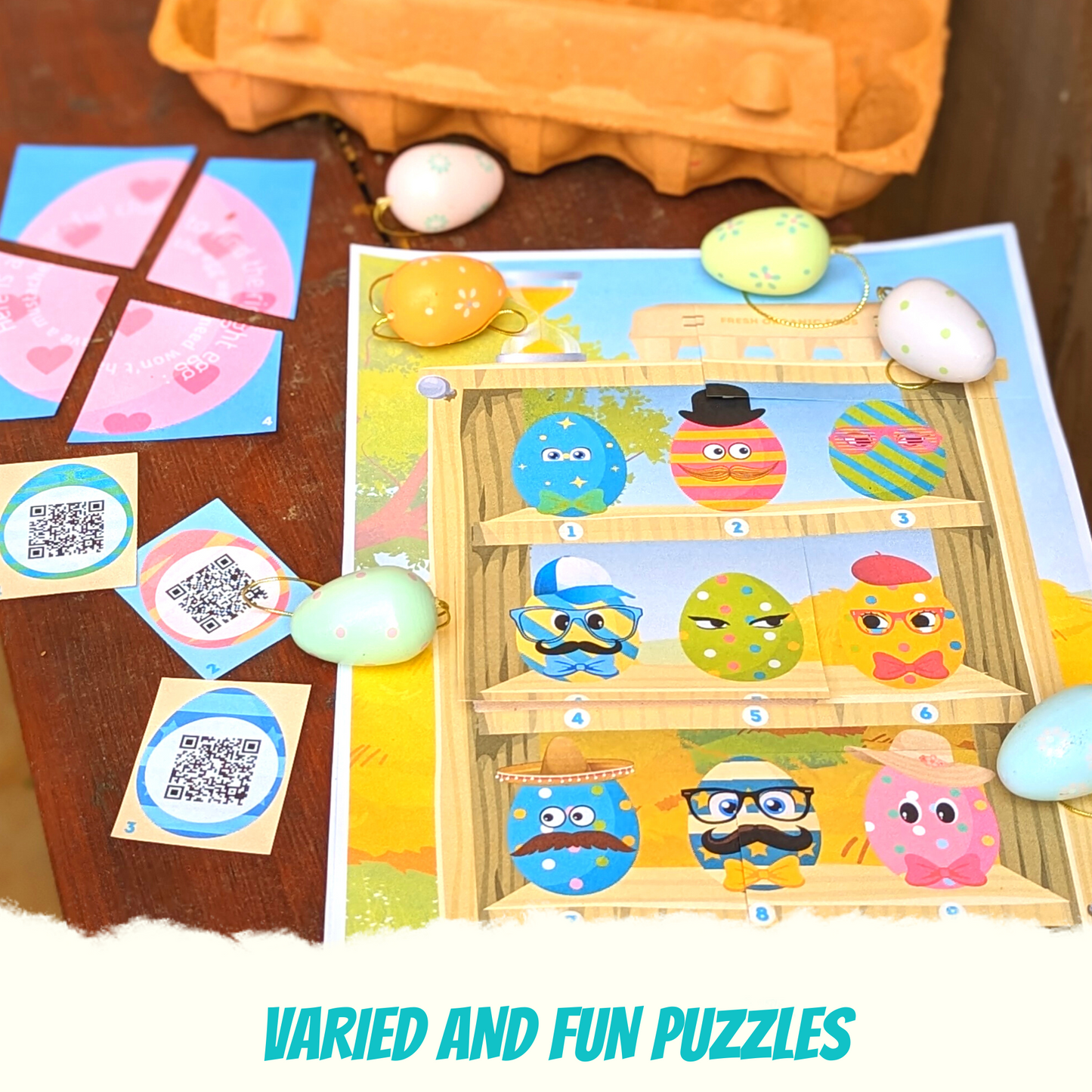 Easter Escape Room for Kids at home : Great Easter Escape an original children egg hunt - Easter egg puzzle