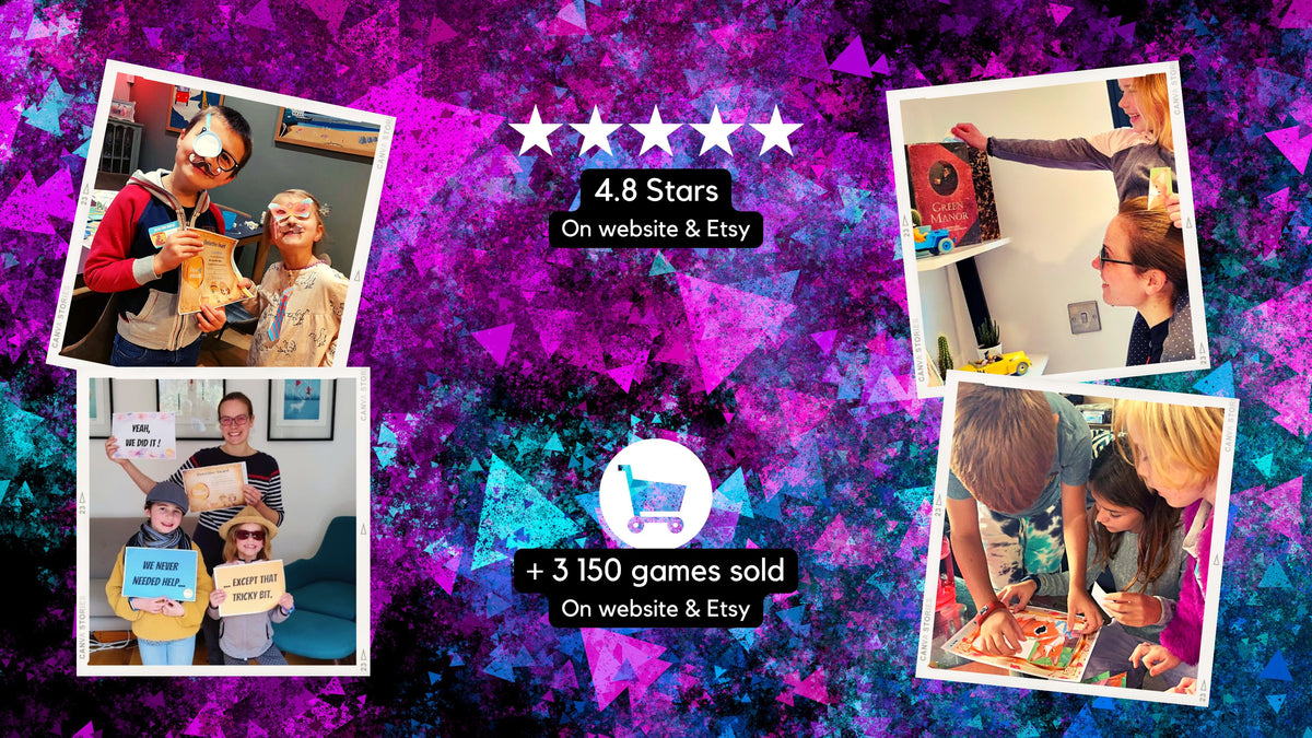 Paper Adventures | Home escape room for kids